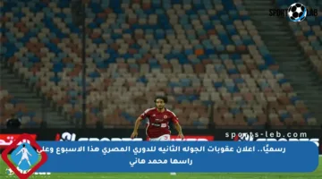 رسميًا.. إعلان عقوبات الجولة الثانية للدوري المصري هذا الأسبوع وعلى رأسها محمد هاني